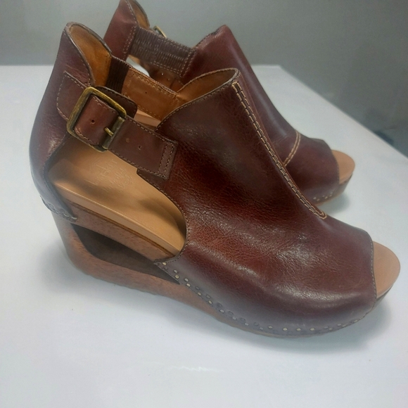 Dansko Brazilian Brown Leather Ankle Straps Women's Sandals Size 41 - Picture 1 of 16